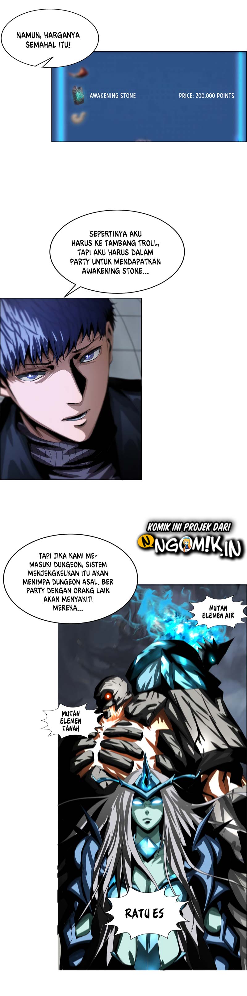 The Blade of Evolution – Walking Alone in the Dungeon Chapter 14 Gambar 21